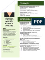 Irlanda Rondoy Jimenez CV Ok