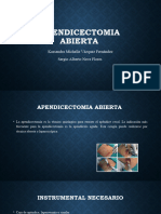 Apendicectomia Abierta