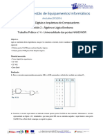 M2 - TP4 - Universalidade Das Portas NAND-NOR