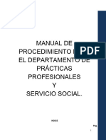 Manual de Prodecimientos de PP y SS