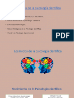 Presentación Inicios de La Psicologia Cientifica