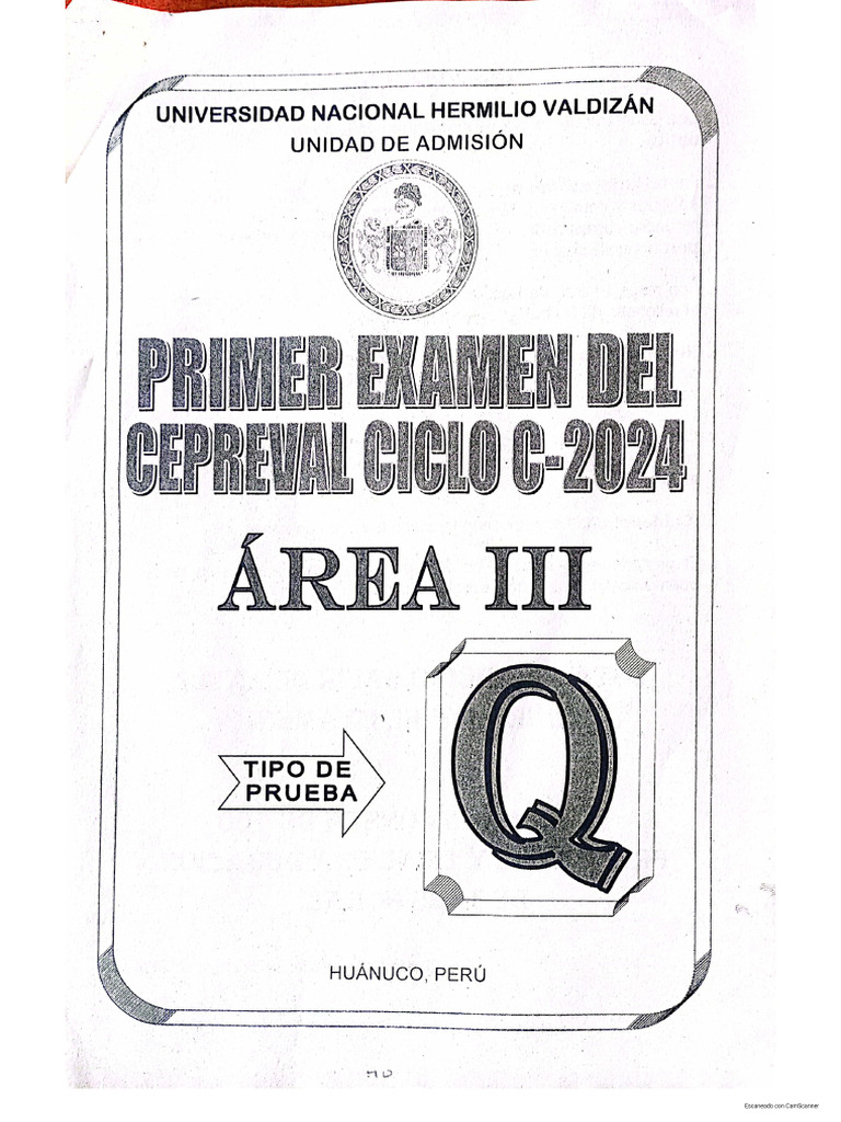 Examen Cepre 2024 C PDF