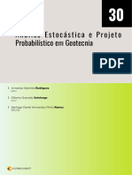 Análise Estocástica e Projeto Probabilístico em Geotecnia