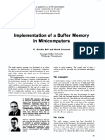 Implementation of A Buffer Memory in Minicomputers: H TTL