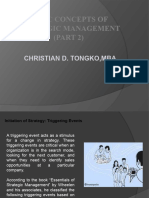 Basic Concepts of Strategic Management Part 2