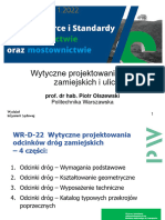 Projektowanie Drog Zamiejskich I Ulic - Prof. Piotr Olszewski J Politechnika Warszawska