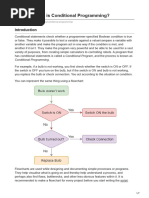 Scratch What Is Conditional Programming