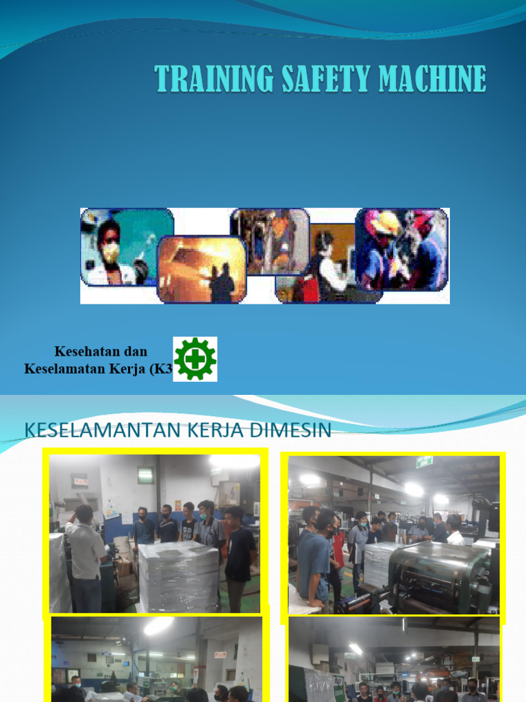 Keselamatan Kerja pada Mesin K3 | PDF
