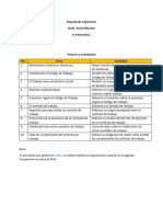 Reprobado Legislación