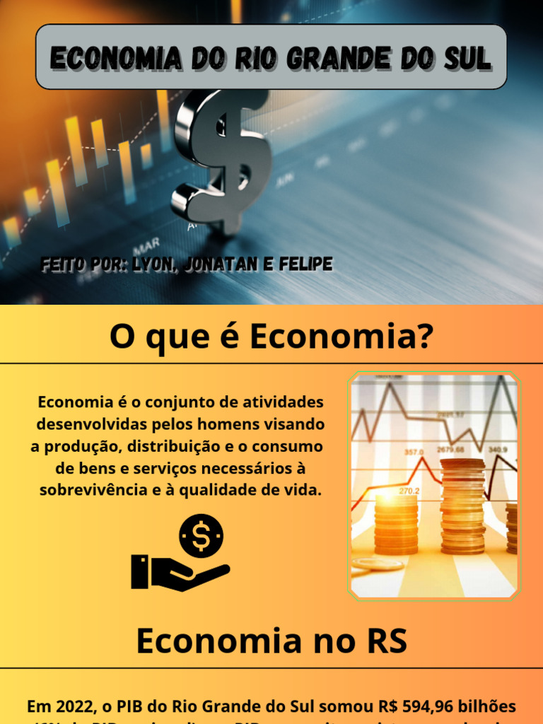 Economia do Rio Grande do Sul em 2022 | PDF