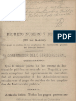 Decreto 7 de 1886