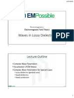 Lecture Lossy Dielectrics