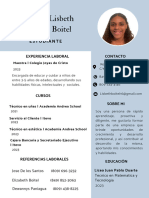 Elianny Lisbeth CV Profesional