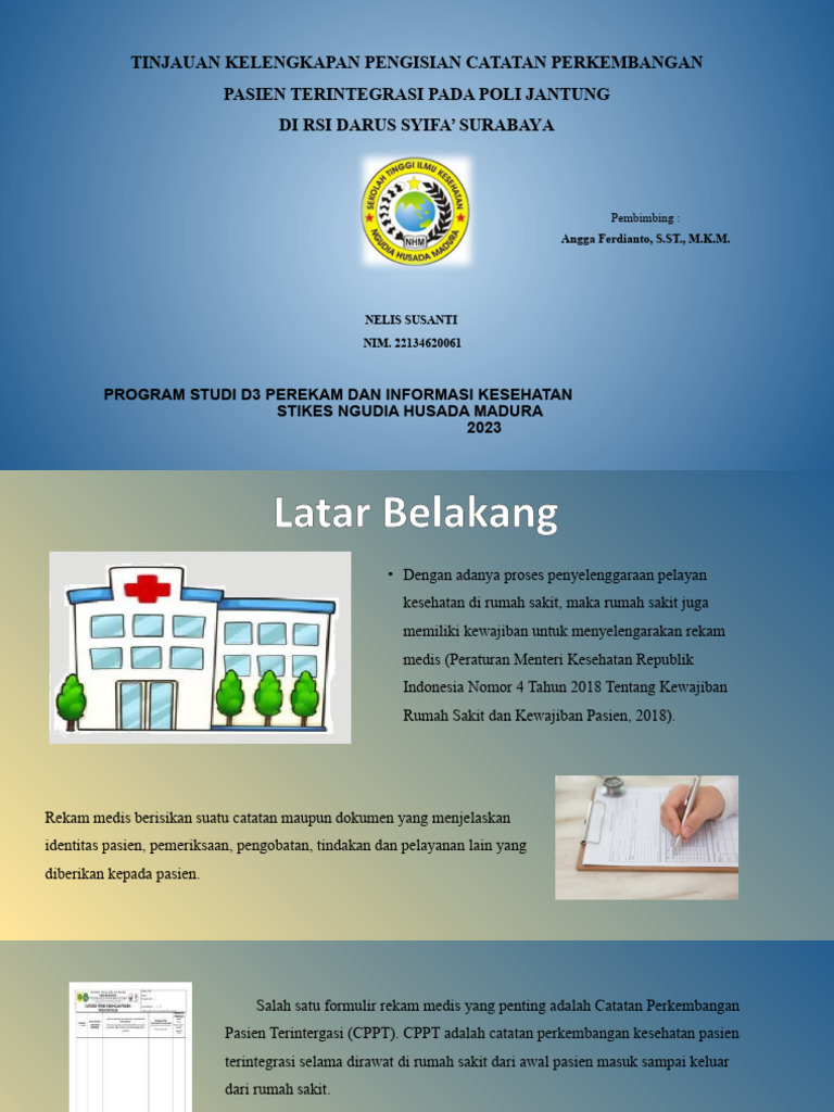 Tinjauan Kelengkapan CPPT Poli Jantung | PDF
