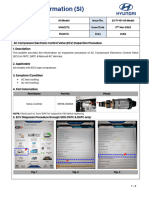 SI - AC Compressor Electronic Control Valve (ECV) Checking Procedure