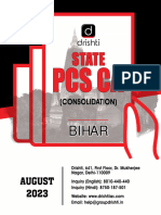 State PCS CA Consolidation (Bihar) August 2023