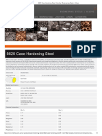 8620 Case Hardening Steel - Interlloy - Engineering Steels + Alloys