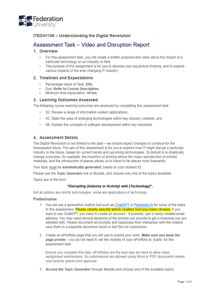 Digital Disruption in Industry Report | PDF | Critical Thinking ...