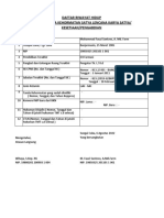 Format Usulan Satya Lencana