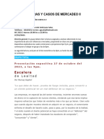 Casos de Mercadeo Escalera y El Arte de Vender Soluciones.