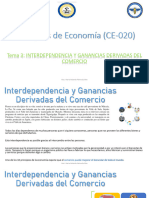 Tema 3 Interdependencia y Las Ganancias Derivadas Del Comercio.