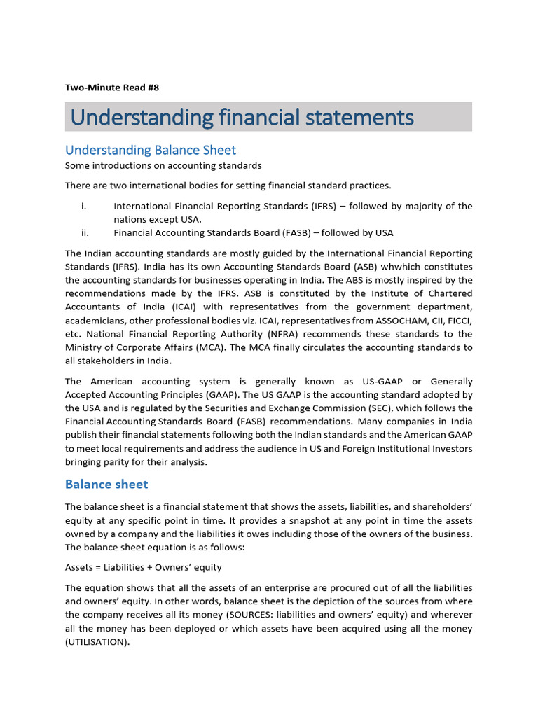 ASSETS LIABILITIES EQUITY EXAMPLES intelligence overview