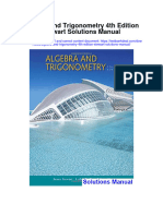 Algebra and Trigonometry 4th Edition Stewart Solutions Manual Full Chapter PDF