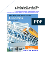 Engineering Mechanics Dynamics 13th Edition Hibbeler Solutions Manual Full Chapter PDF
