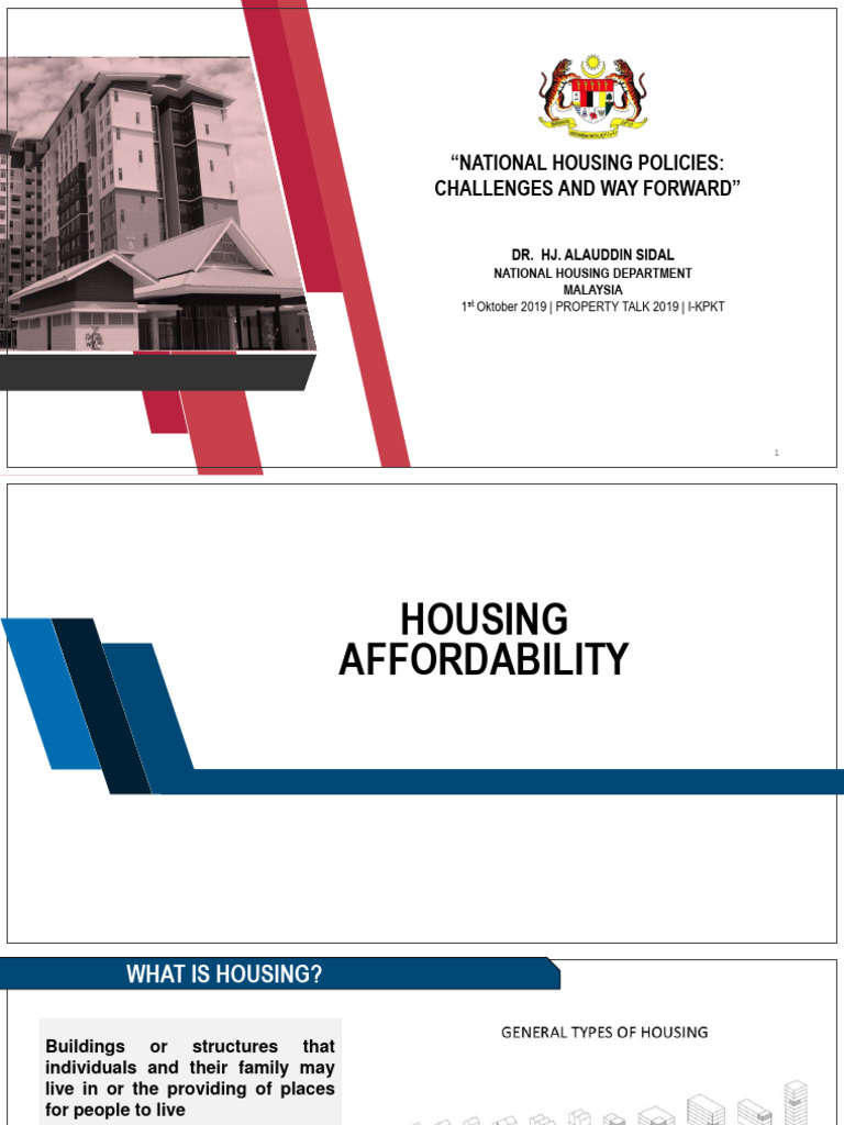National Housing Policies in Malaysia | PDF | Affordable Housing | Cost ...