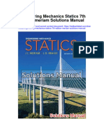 Engineering Mechanics Statics 7th Edition Meriam Solutions Manual Full Chapter PDF