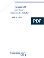 Forschungsbericht 1999 2001 FAU Med Fak