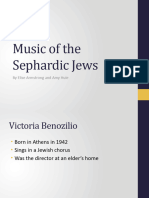 Dokumen - Tips - Music of The Sephardic Jews