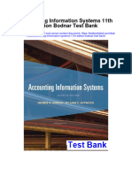 Accounting Information Systems 11th Edition Bodnar Test Bank Full Chapter PDF