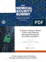 Summit 2022 Blending Cyber Physical Security 508