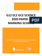 2020 Gce Science Paper 1