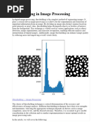 Thresholding in Image Processing