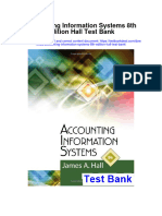 Accounting Information Systems 8th Edition Hall Test Bank Full Chapter PDF