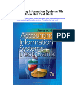 Accounting Information Systems 7th Edition Hall Test Bank Full Chapter PDF