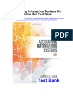 Accounting Information Systems 9th Edition Hall Test Bank Full Chapter PDF