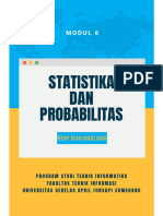 Statistika DAN Probabilitas: Modul 6