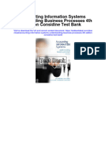 Accounting Information Systems Understanding Business Processes 4th Edition Considine Test Bank Full Chapter PDF