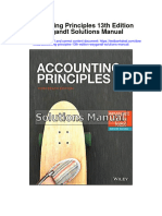Accounting Principles 13th Edition Weygandt Solutions Manual Full Chapter PDF