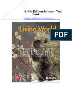 Living World 8th Edition Johnson Test Bank Full Chapter PDF