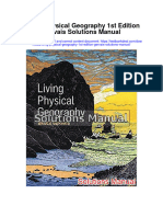 Living Physical Geography 1st Edition Gervais Solutions Manual Full Chapter PDF