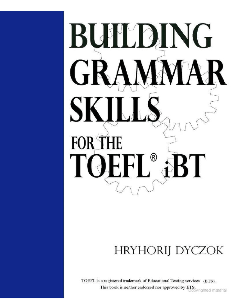 Building Grammar Skills For The TOEFL IBT (EnglishOnlineClub - Com) | PDF