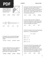 NGSA Practice Test 2025 - Mathemctics Paper 1 | PDF | Mathematics ...