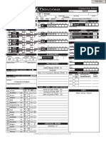 4e Character Sheet