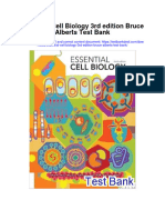 Essential Cell Biology 3rd Edition Bruce Alberts Test Bank Full Chapter PDF