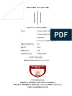 Penulisan Makalah (Makalah Kelompok 7) MK. Seminar PKN