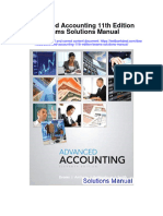 Download Advanced Accounting 11th Edition Beams Solutions Manual full chapter pdf